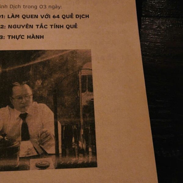 Sách Kinh Dịch 3 Ngày - Sổ Tay do Nhã Thanh tự đóng - Hình ảnh 5